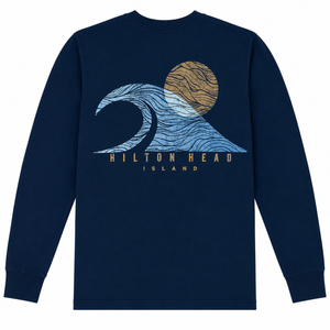 Hilton Head Linwood Wave Long Sleeve T-Shirt