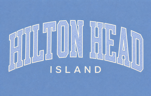 College Arch Puff Ink Hilton Head Sweatshirt