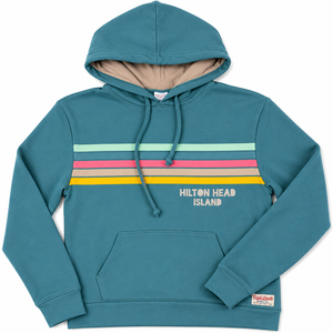 Happy Stripe Hilton Head Hoodie