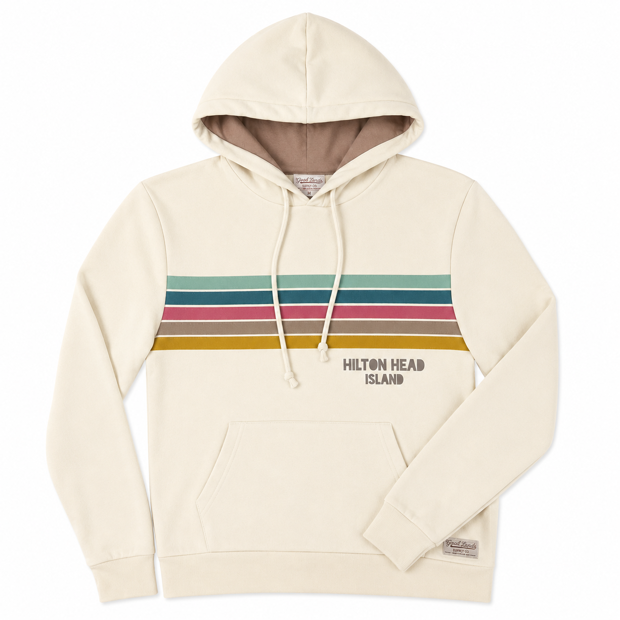 Happy Stripe Hilton Head Hoodie