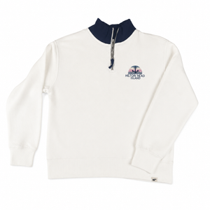 Hilton Head Island Women's Embroidered Anchor 1/4 Zip