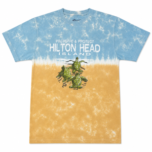 Turtle Journey Hilton Head Island Tie-Dye T-Shirt