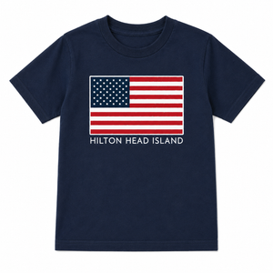 Youth Hilton Head US Flag T-Shirt