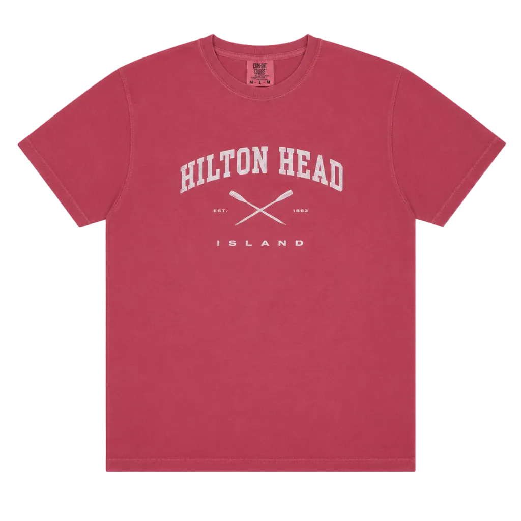 Vintage Hilton Head Crossed Oars T-Shirt