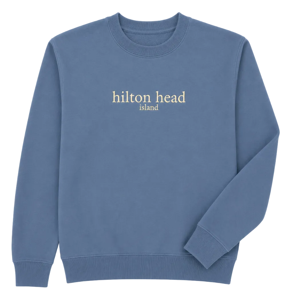 Hilton Head Eden Primer Type Crewneck Sweatshirt