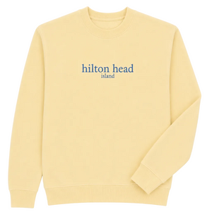 Hilton Head Eden Primer Type Crewneck Sweatshirt