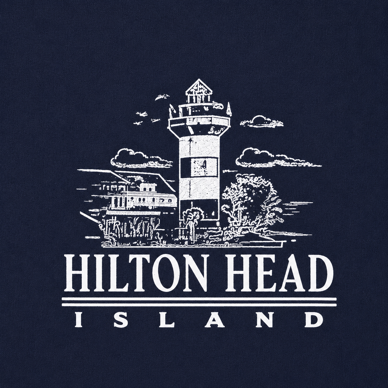Hilton Head Lighthouse Full Zip Hooded Sweatshirt