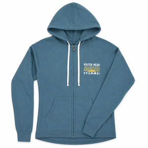 Women's Pockets of Sunshine Full Zip Hilton Head Hooded Sweatshirt