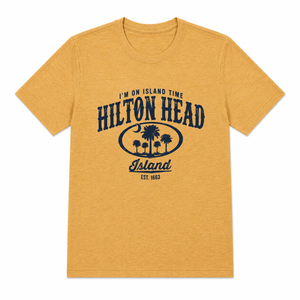 Hilton Head Island Time Palms Comfy T-Shirt