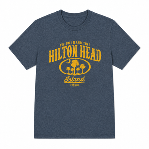 Hilton Head Island Time Palms Comfy T-Shirt