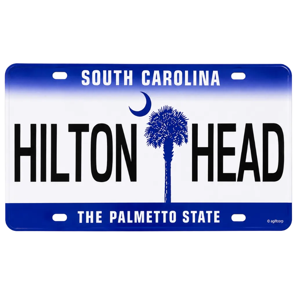 Hilton Head Island License Plate