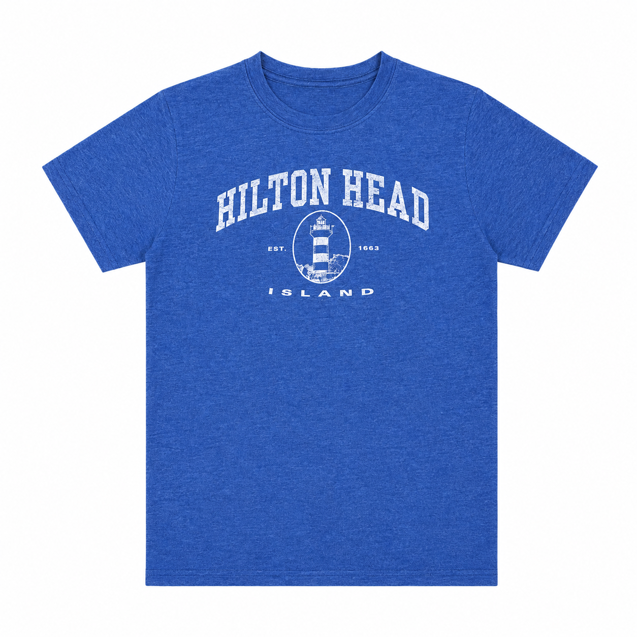 Youth Hilton Head Island Vintage Lighthouse Comfy T-Shirt