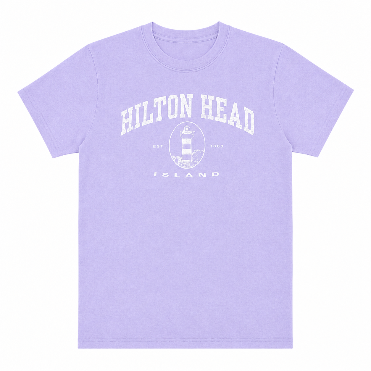 Youth Hilton Head Island Vintage Lighthouse Comfy T-Shirt