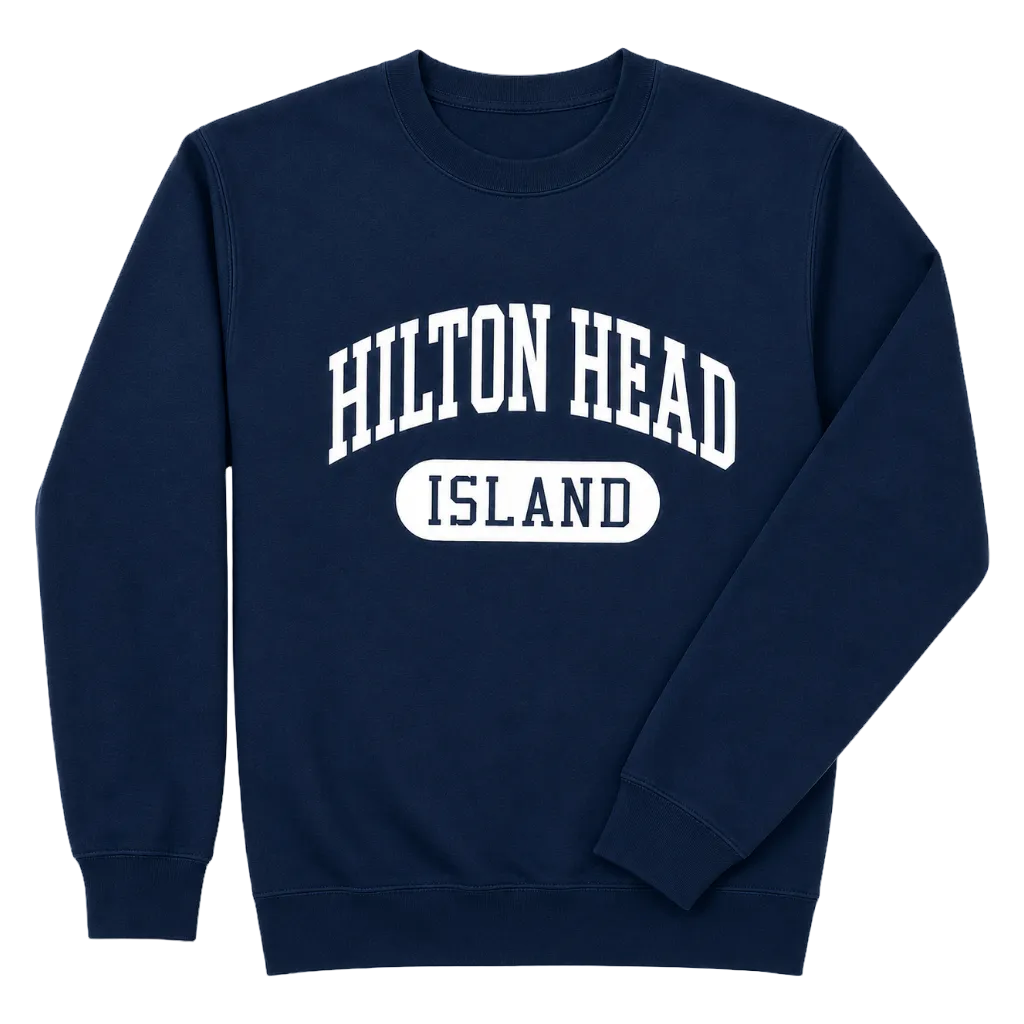 Hilton Head Island Arch Crew Neck Sweatshirt