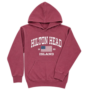 Youth Hilton Head Flag Hoodie