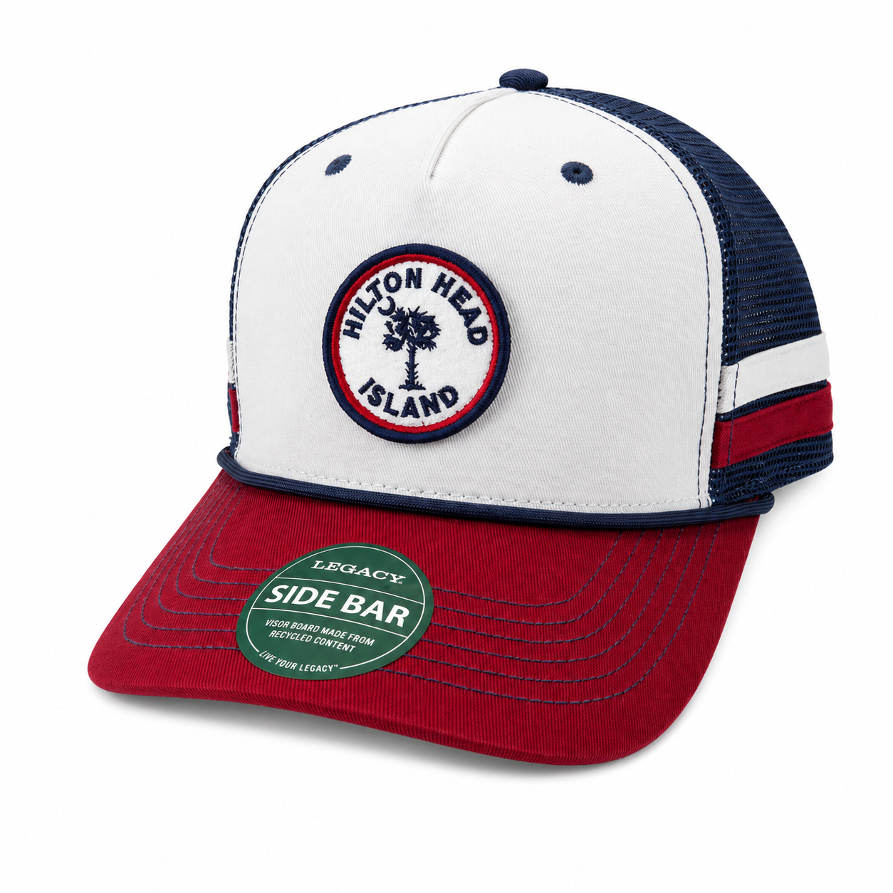 Legacy® 2BAR Hilton Head Palm/Moon Mesh Hat