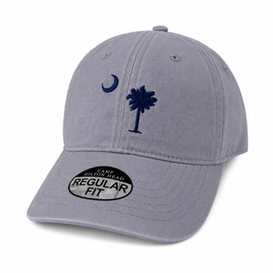 Unisex Palm and Moon Hilton Head Island Hat