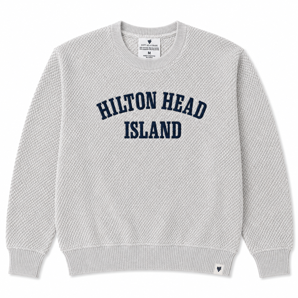 Hilton Head Popcorn Fleece Crewneck Sweatshirt
