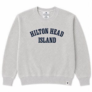 Hilton Head Popcorn Fleece Crewneck Sweatshirt
