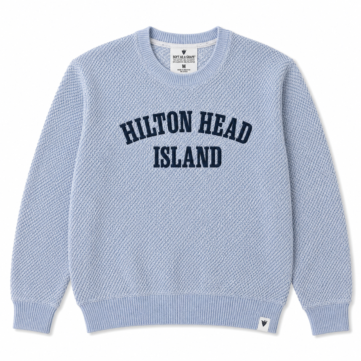 Hilton Head Popcorn Fleece Crewneck Sweatshirt