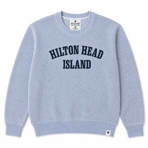 Hilton Head Popcorn Fleece Crewneck Sweatshirt