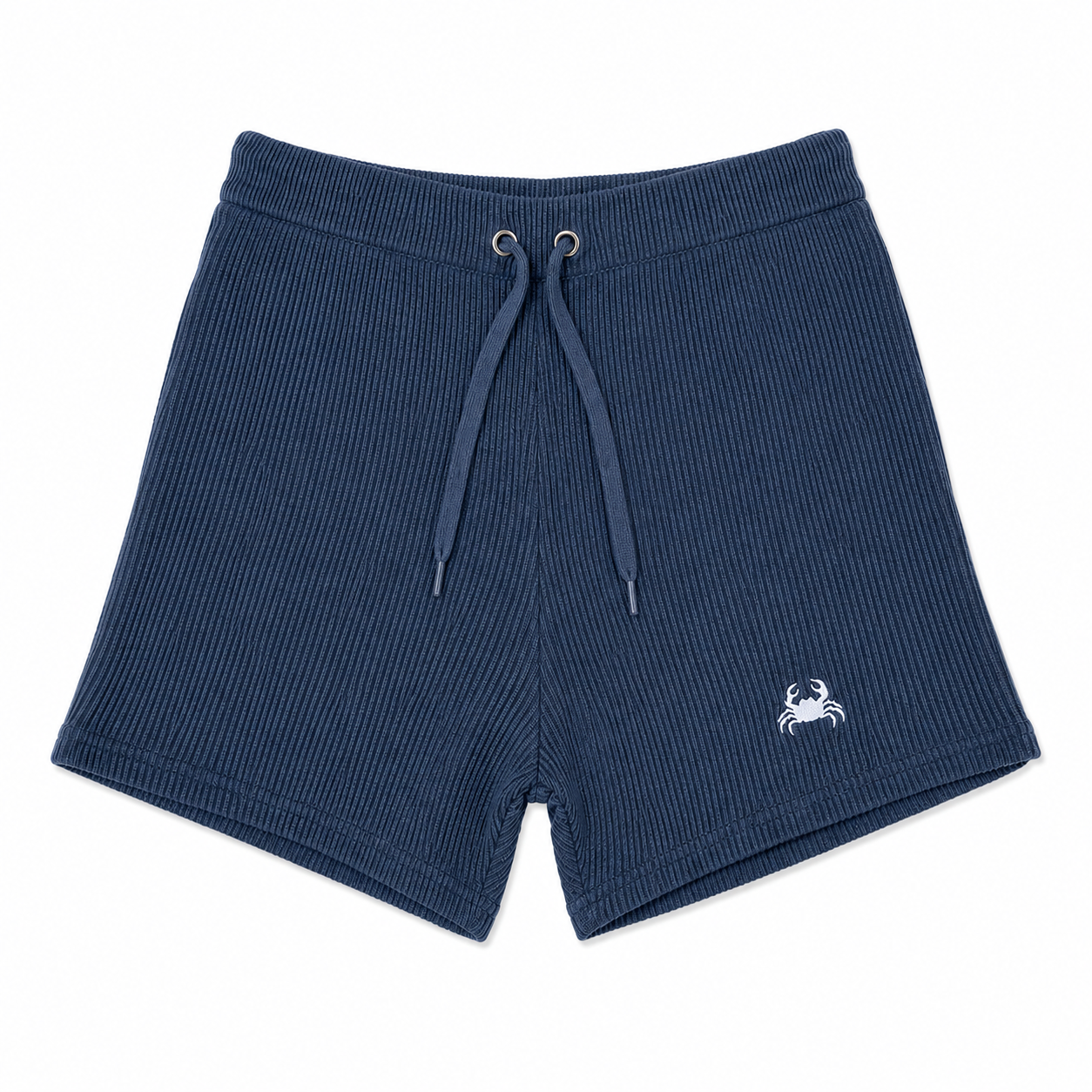 Hilton Head Embroidered Crab Ribbed Short