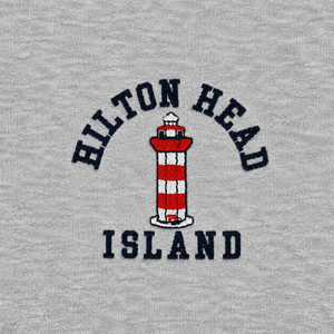 Embroidered Hilton Head Lighthouse Long Sleeve T-Shirt