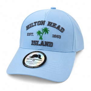 Women's Palm Tree Hilton Head Ponytail Cap