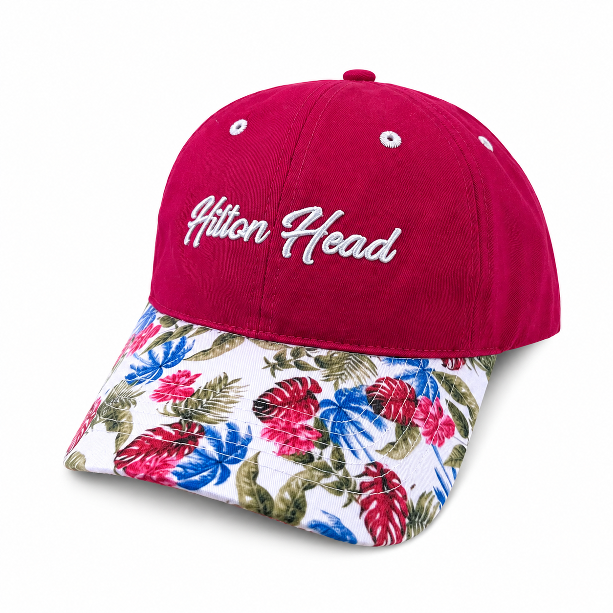 Floral Brim Hilton Head Cap