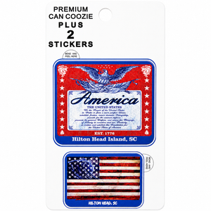 Hilton Head We the People Can Cooler & Sticker Pack