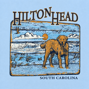 Beach Dog Hilton Head T-Shirt