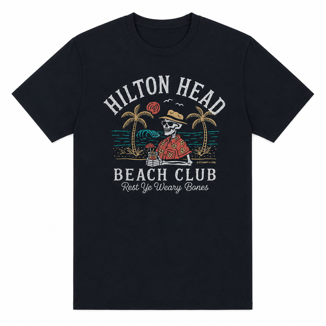 Hilton Head Blackbeard Beach Club T-Shirt
