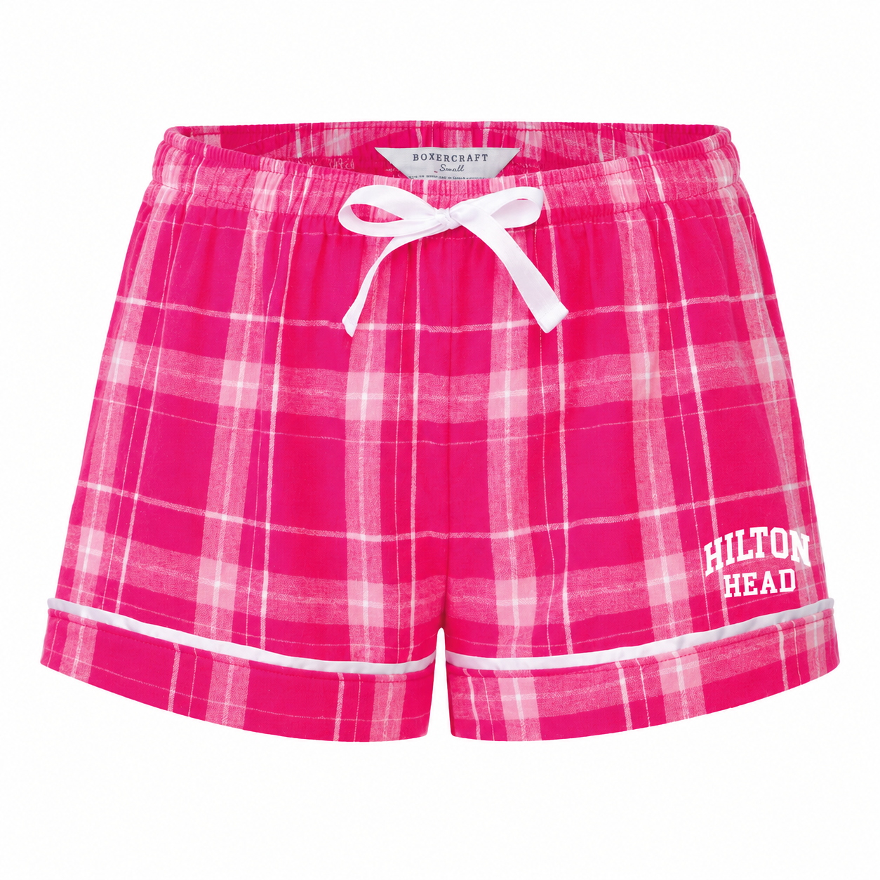 Women's Hilton Head Plaid Flannel Shorts