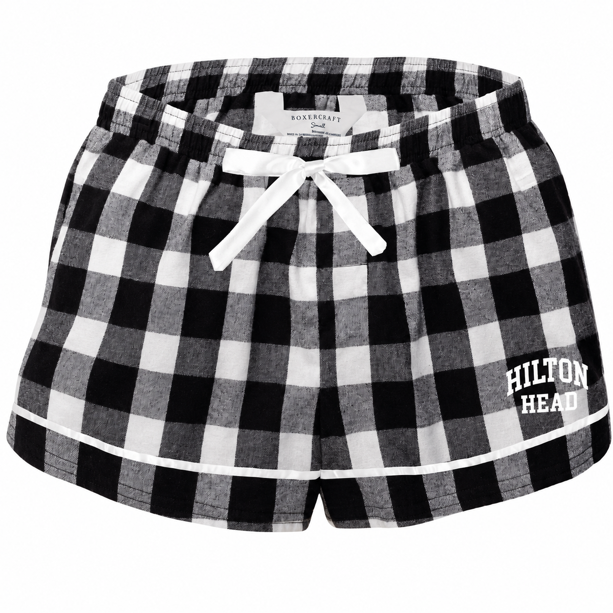Women's Hilton Head Plaid Flannel Shorts
