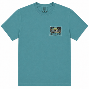 Hilton Head Island Tropical Beach T-Shirt