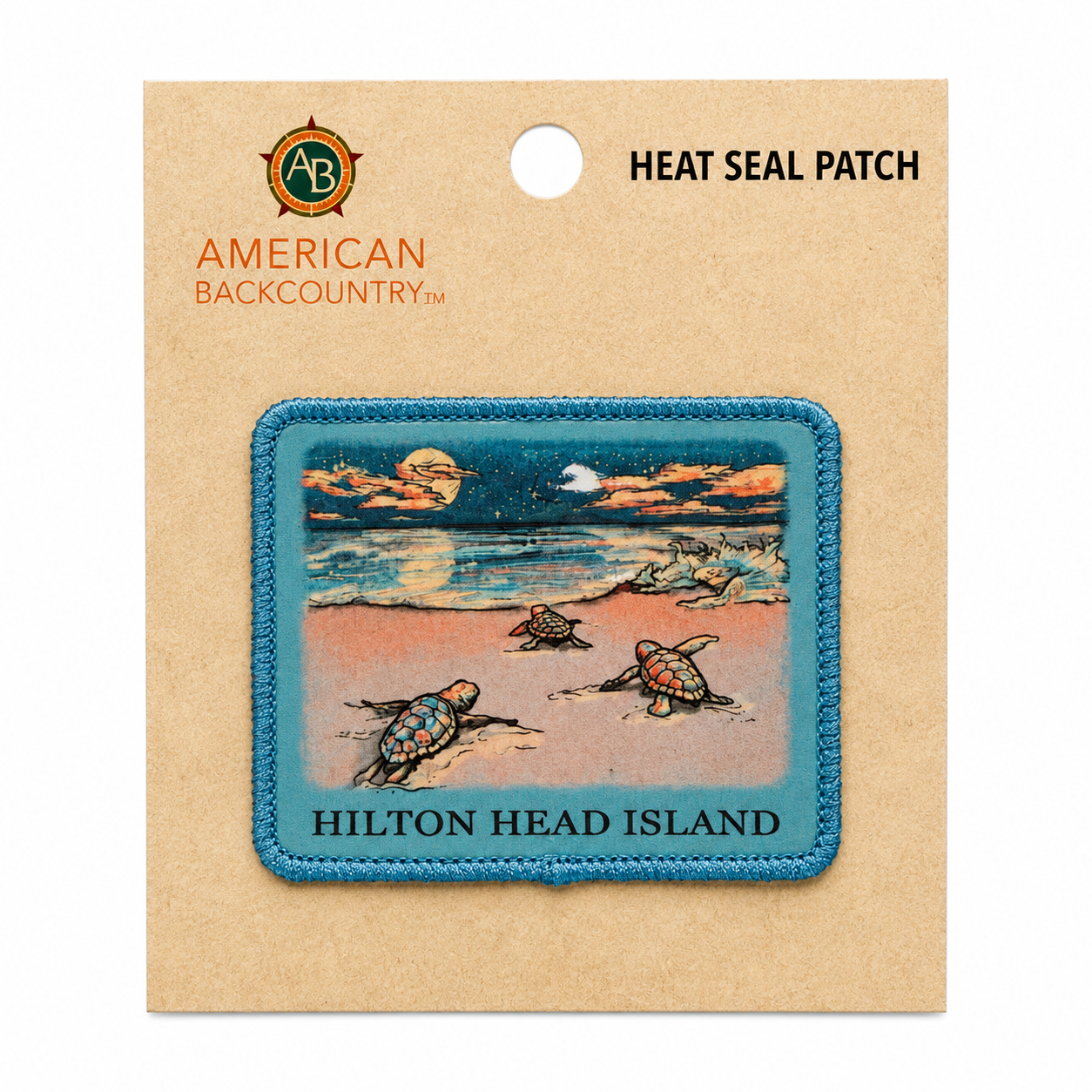 Hilton Head Night Sky Turtle Patch