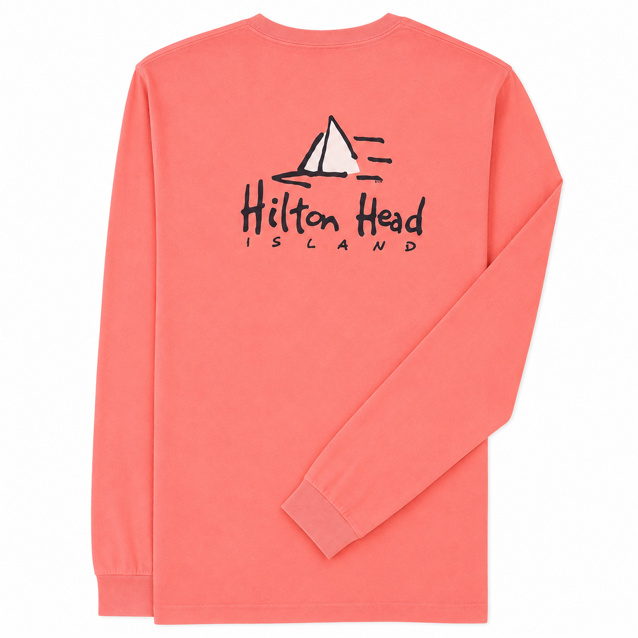 Hilton Head Island Fast Boat Long Sleeve T-Shirt