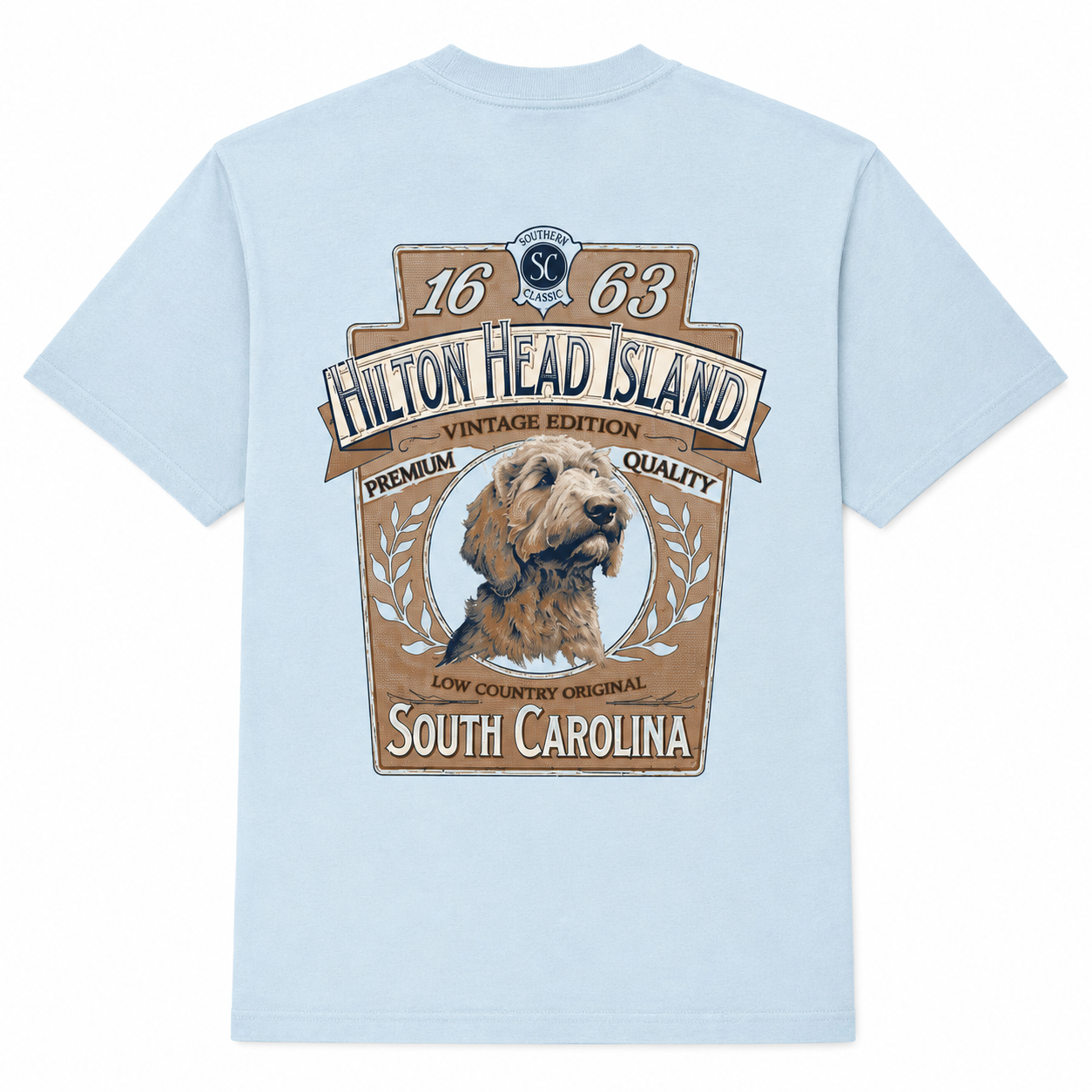 Hilton Head Lock & Key Doodle T-Shirt