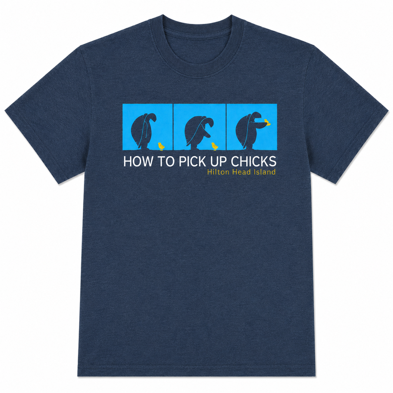 Hilton Head Turtle Pick Up Chicks T-Shirt