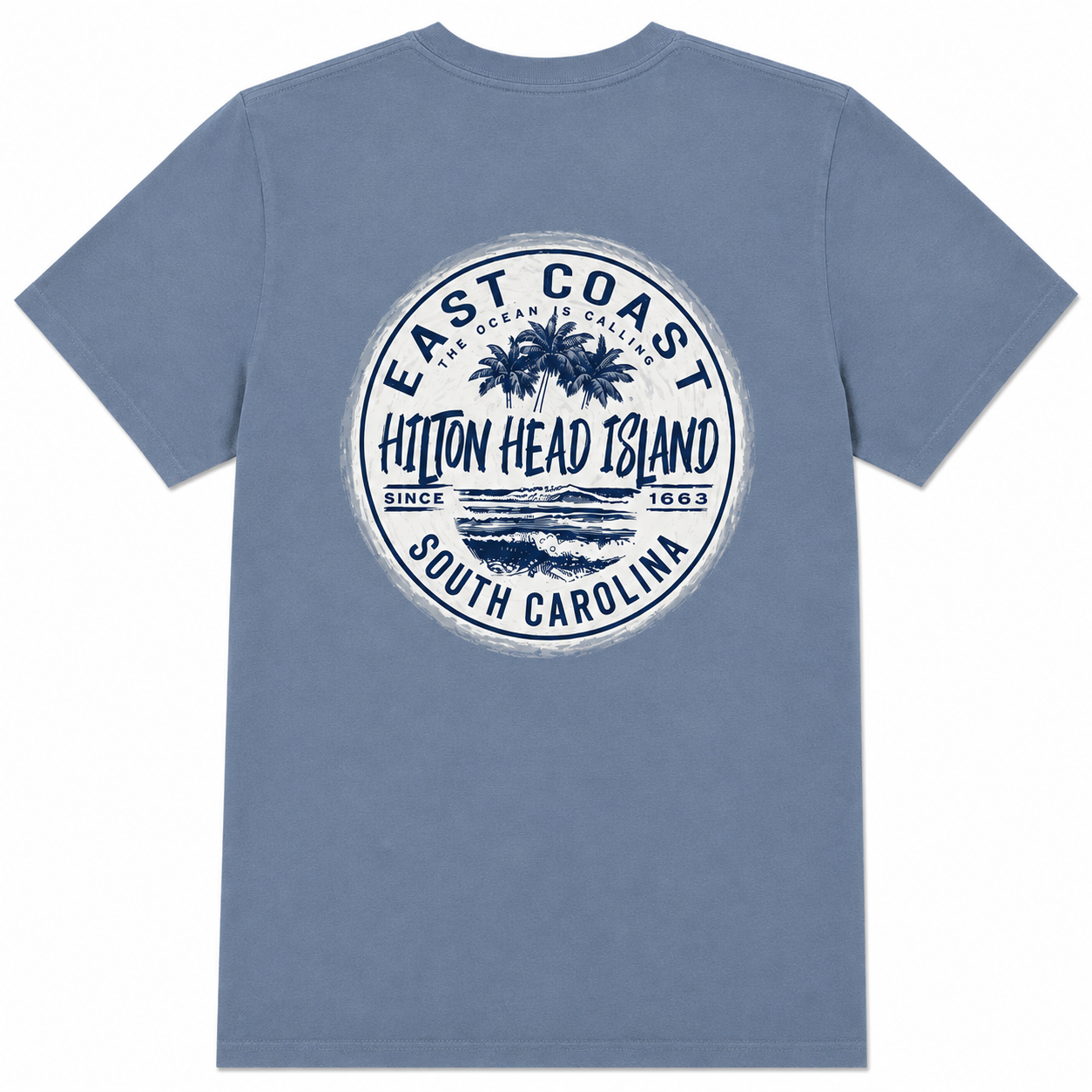 Hilton Head Reprocess Ocean Call T-Shirt