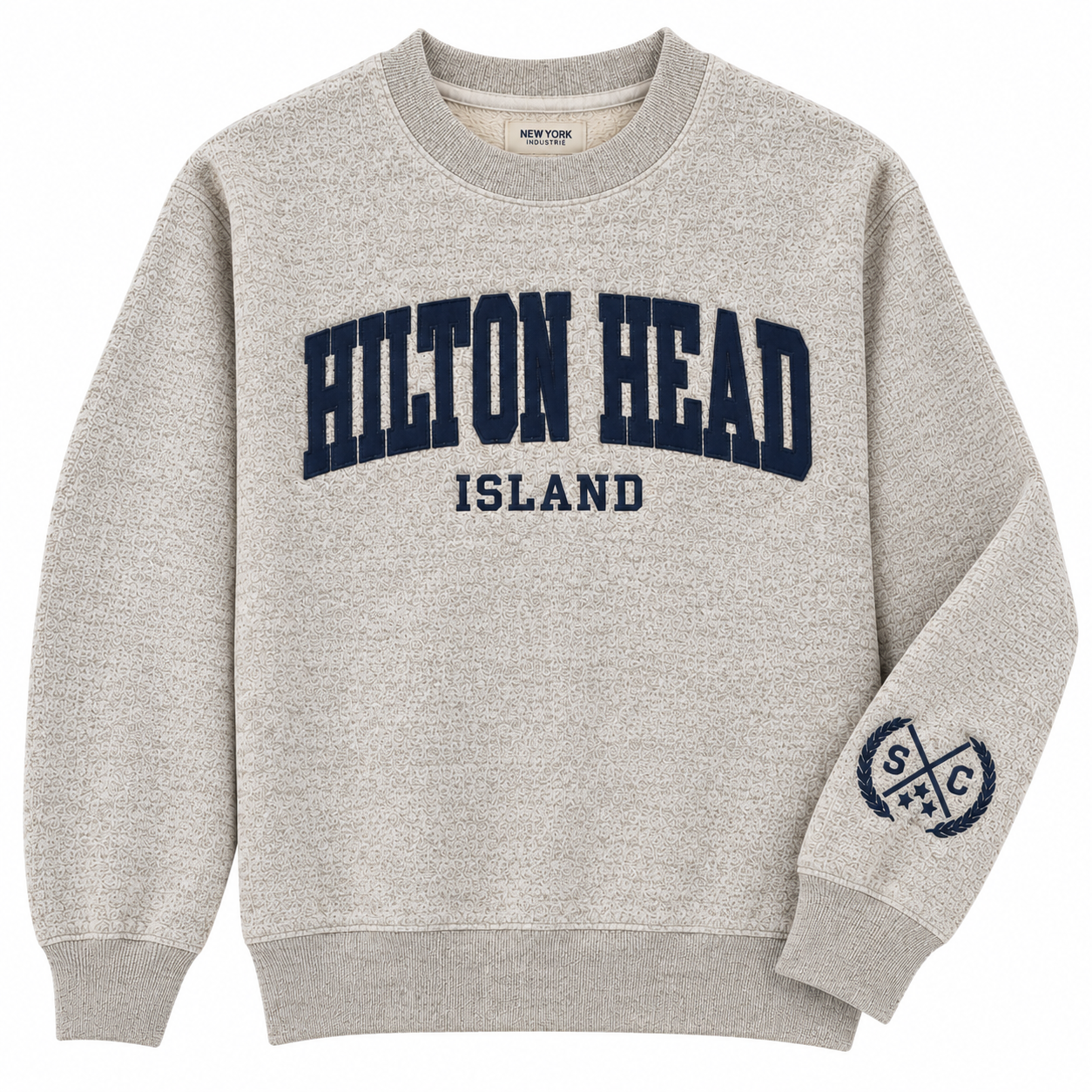 Hilton Head Applique Nantucket Crewneck Sweatshirt