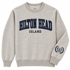 Hilton Head Applique Nantucket Crewneck Sweatshirt