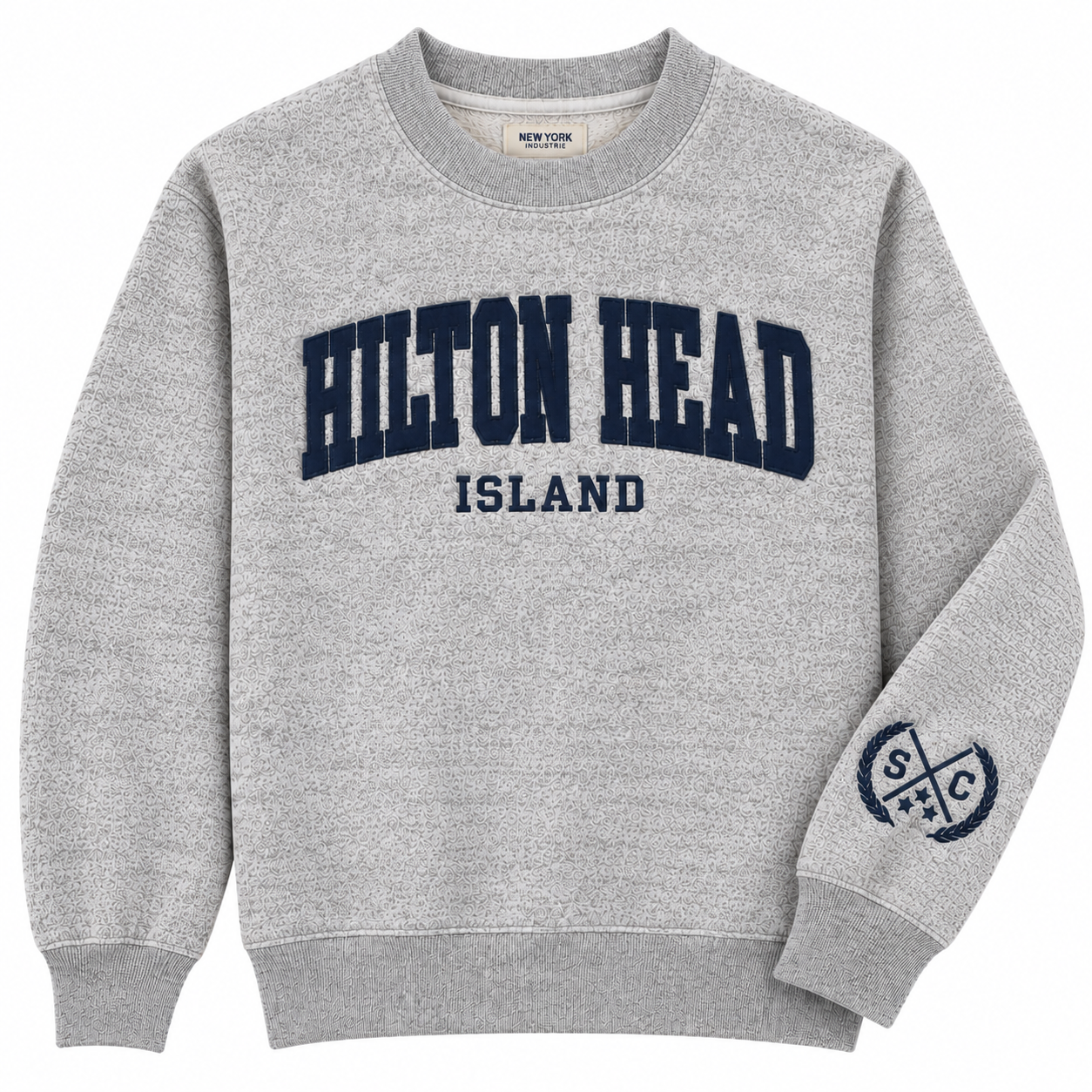 Hilton Head Applique Nantucket Crewneck Sweatshirt