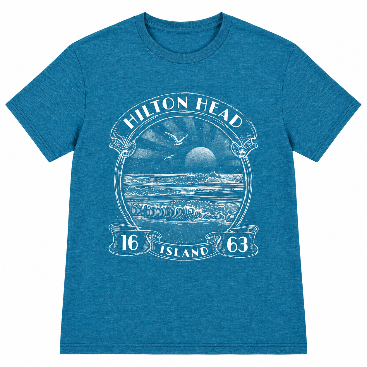 Hilton Head Frame Wave T-Shirt