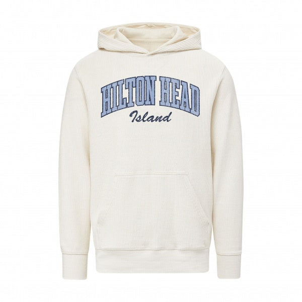 Hilton Head Island Arch Corded Hoodie
