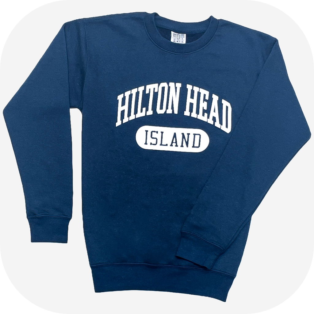 Hilton Head Island Arch Crew Neck Sweatshirt