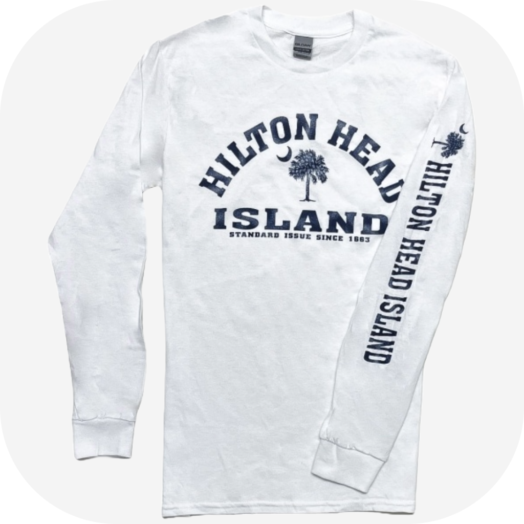 Standard Issue Hilton Head Island Palm Moon Long Sleeve T-Shirt