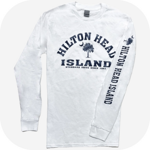 Standard Issue Hilton Head Island Palm Moon Long Sleeve T-Shirt