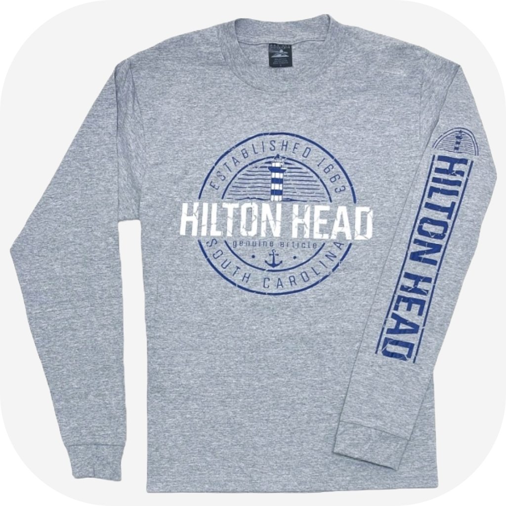 Hilton Head Island Lighthouse Long Sleeve T-Shirt