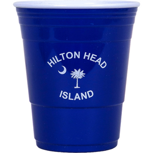 Hilton Head Island Insulated Party Cup with Palm and Moon